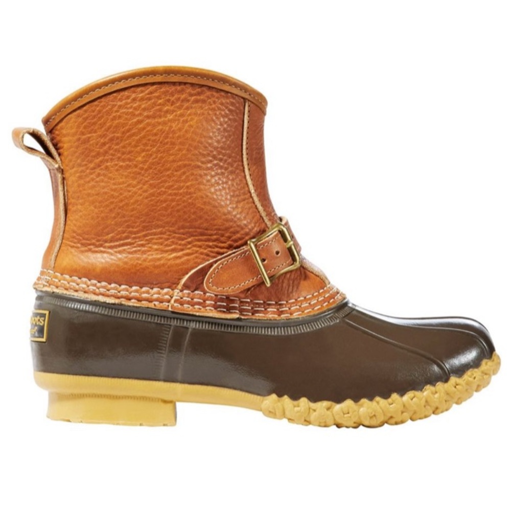 Tumbled leather LL bean boots